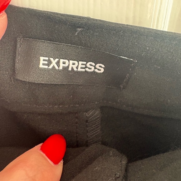 NWT Express Modern Straight Super High rise faux leather pants size 2S - Picture 6 of 9